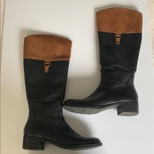 Franco Sarto Black Boots